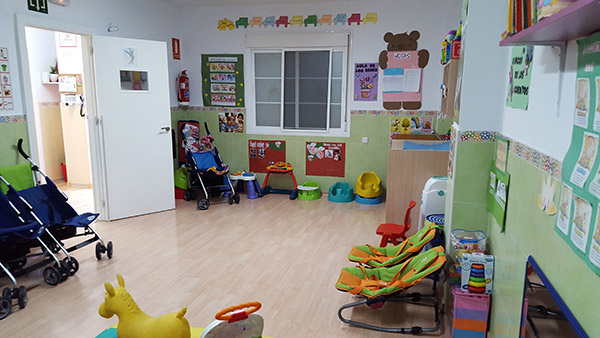 el Centro de Educación Infantil Campanilla centro infantil decorado