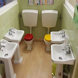 el Centro de Educación Infantil Campanilla baño